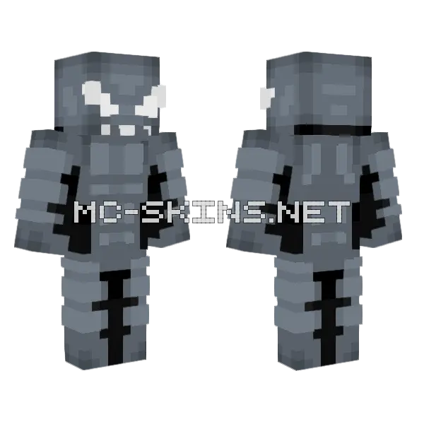 Riot Skin Minecraft skin, front and back