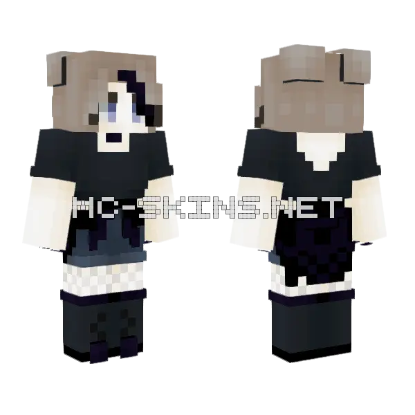 Rip To The Kid Minecraft skin, front and back