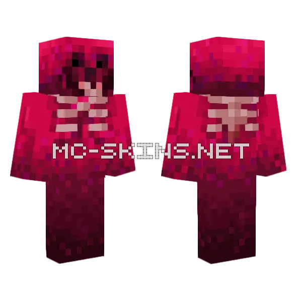 Ripper Skin Minecraft skin, front and back