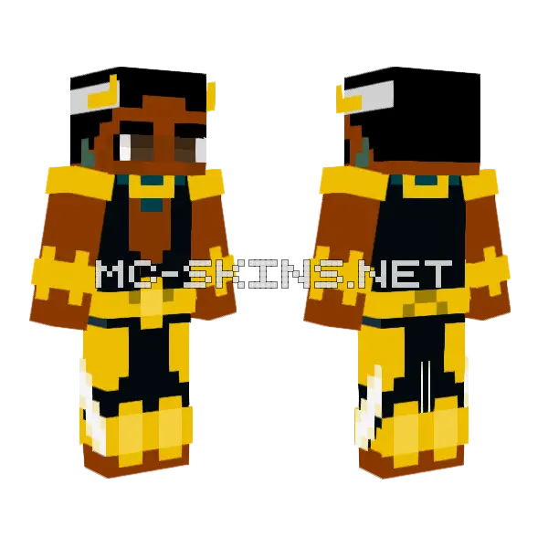 Riverfell Phil Draft 2 Minecraft skin, front and back
