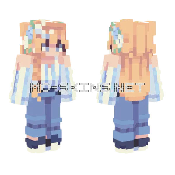 Rivulet Sf20 Minecraft skin, front and back