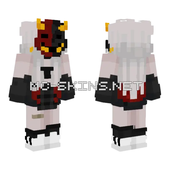 Rmk Minecraft skin, front and back
