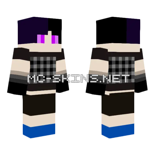 Ro Q56 Cycle 4 Minecraft skin, front and back