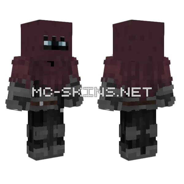 Rob Minecraft skin, front and back
