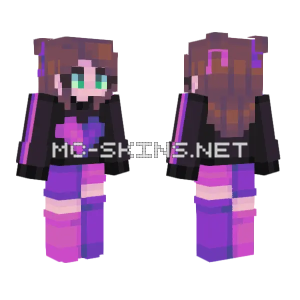 Robbery Skin Minecraft skin, front and back