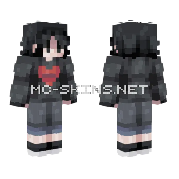 Robbie Valentino Minecraft skin, front and back