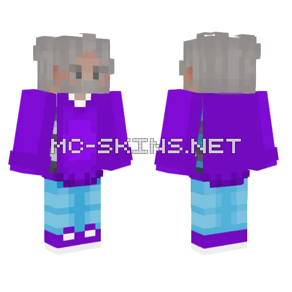 Robin Minecraft skin, front and back