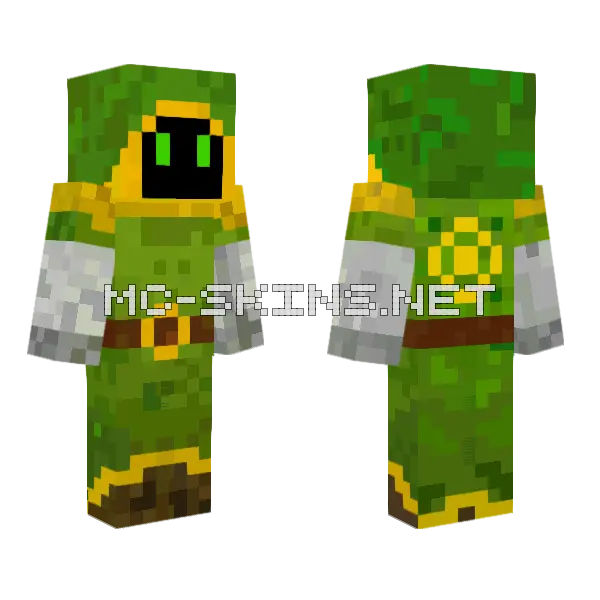 Robin Hood 2 Minecraft skin, front and back