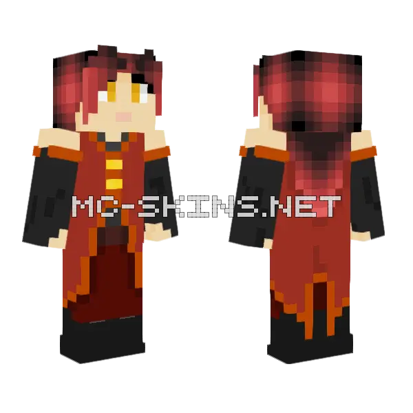 Robin Sao Oc Minecraft skin, front and back