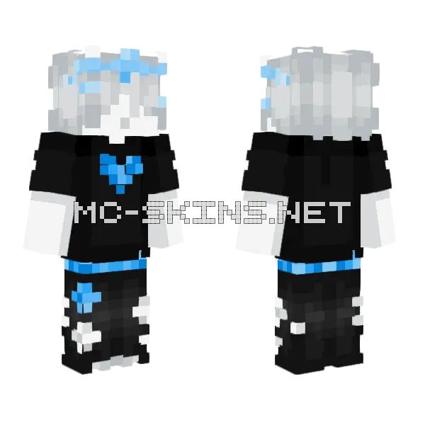 Roblox Skin Minecraft skin, front and back