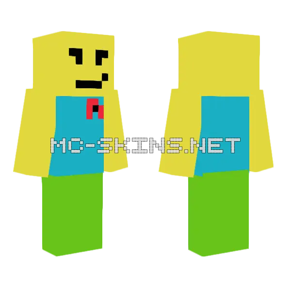 Roblox Skin Minecraft skin, front and back