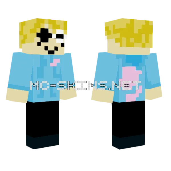 Roblox Skin Minecraft skin, front and back