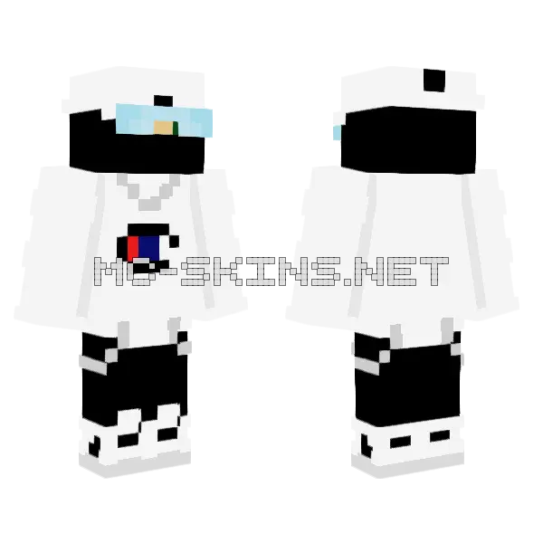Roblox Skin Minecraft skin, front and back