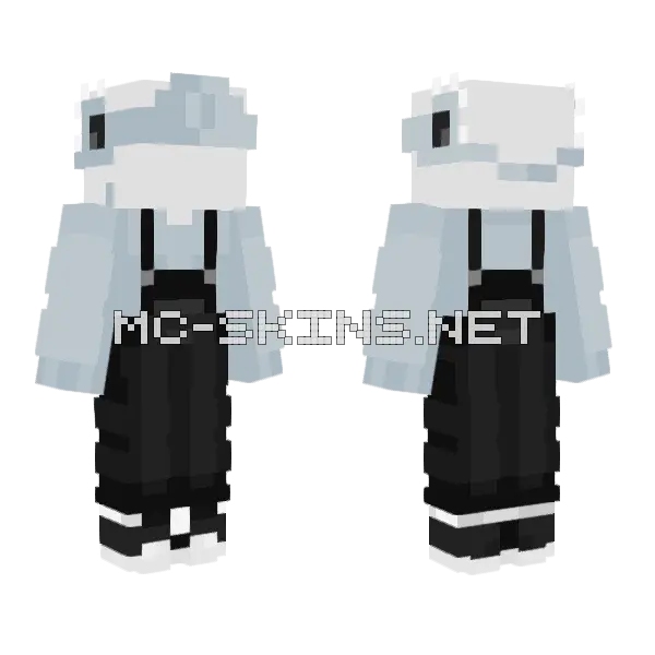 Roblox Valk Skin Minecraft skin, front and back