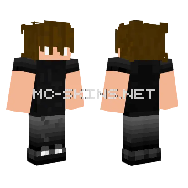 Robobobobobob Boy Minecraft skin, front and back