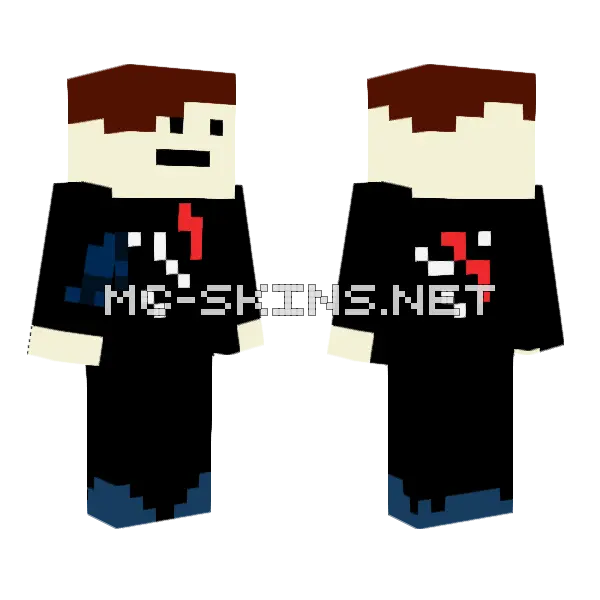 Robux Skin Minecraft skin, front and back