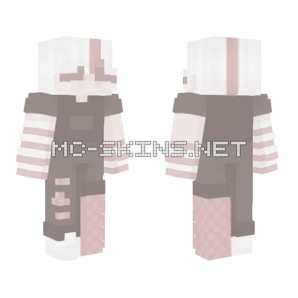 Rock N Roll Minecraft skin, front and back
