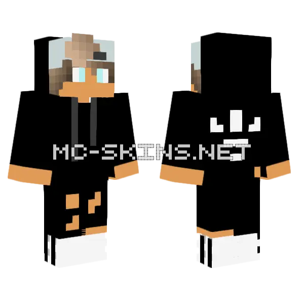 Rocky's Adidas Skin Minecraft skin, front and back