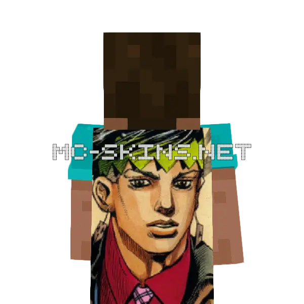 Rohan Kishibe cape, outside and lining