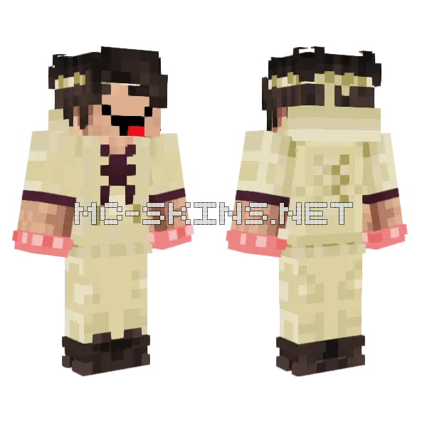 Roier Sweet Magic Skin Minecraft skin, front and back