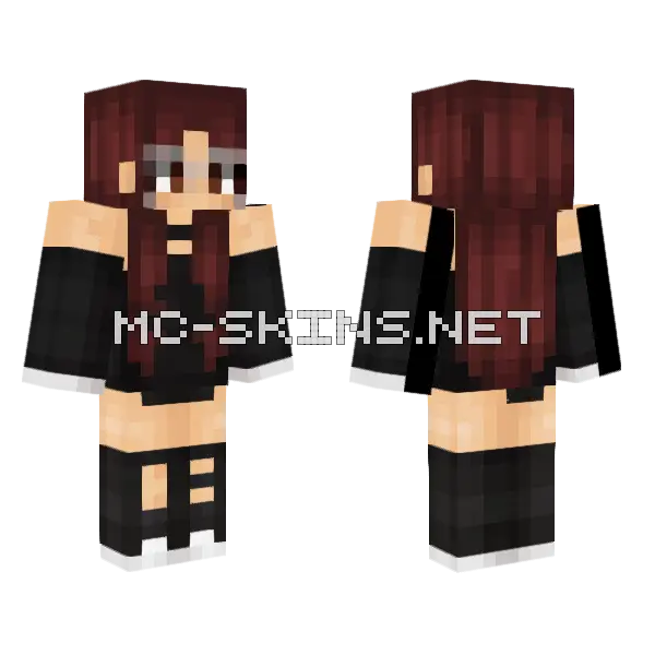 Rojo Minecraft skin, front and back
