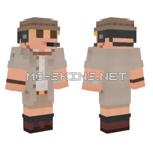 Roland Tembo Alt 4 Minecraft skin, front and back