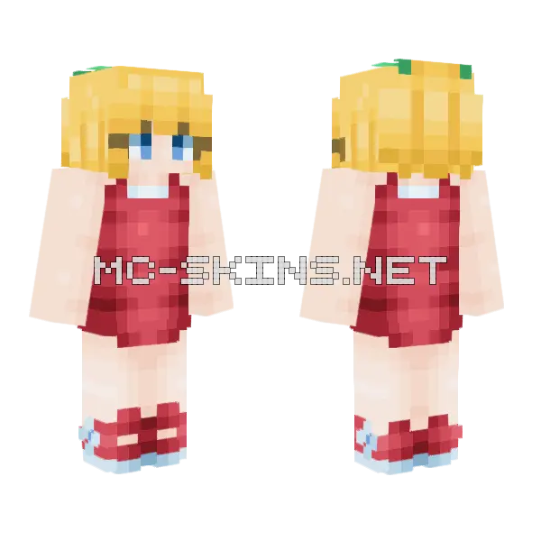 Roll Mm1 Minecraft skin, front and back
