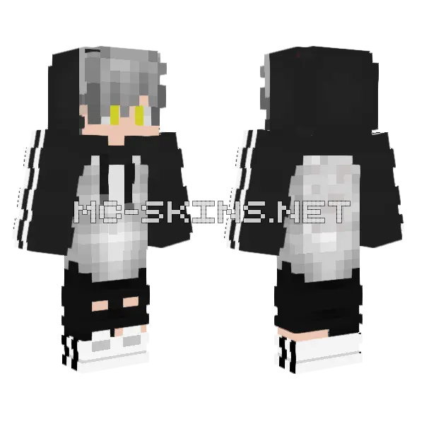 Ron Nokohe Minecraft skin, front and back
