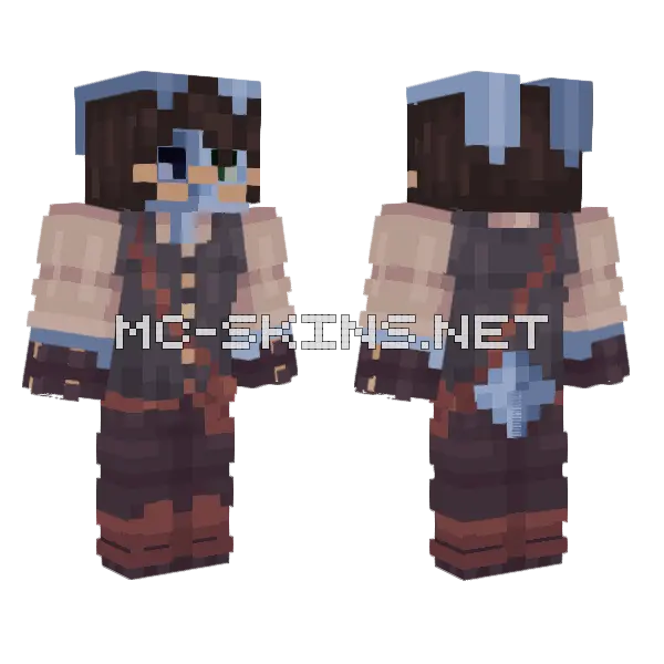 Ron Ronnick Alistair Blackwell Minecraft skin, front and back