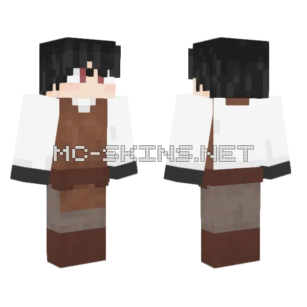 Ronan Stage 2 Minecraft skin, front and back