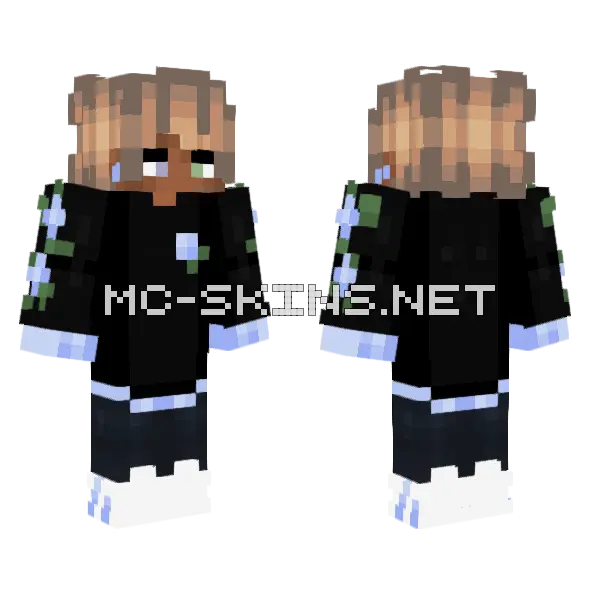 Rondo Memorial Outfit Minecraft skin, front and back
