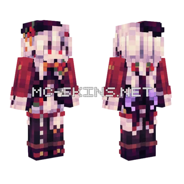 Rosa Persona 1 Edited Ver Minecraft skin, front and back