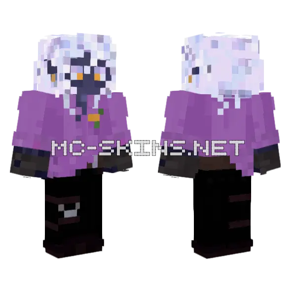 Rosa Skin Minecraft skin, front and back