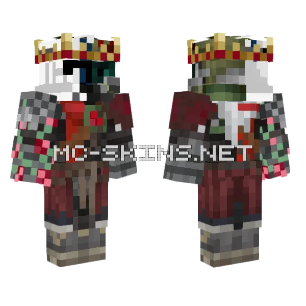 Rosebooksmp Doom501st Minecraft skin, front and back