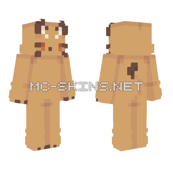 Rosenose Backstory Pt6 Minecraft skin, front and back