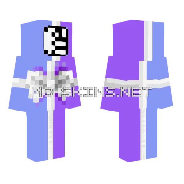 Roshambo Games Skin Minecraft skin, front and back
