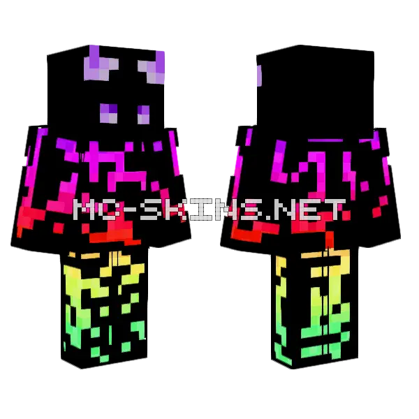 Rowan Minecraft skin, front and back