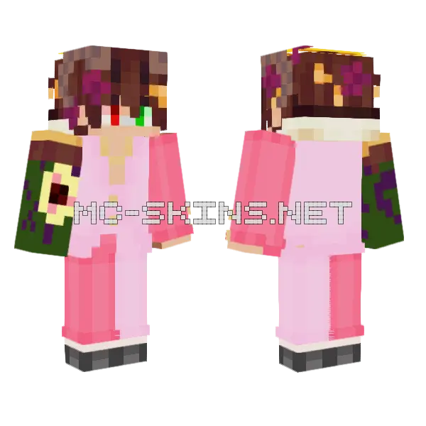 Royal Pink Princess, front and back