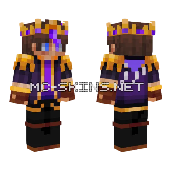 Royal Purple King, front and back