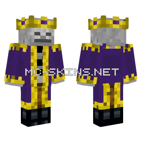 Royal Purple Robes, front and back