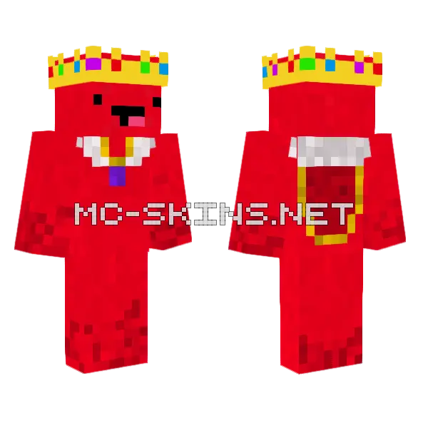 Royal Red Lobster, front and back