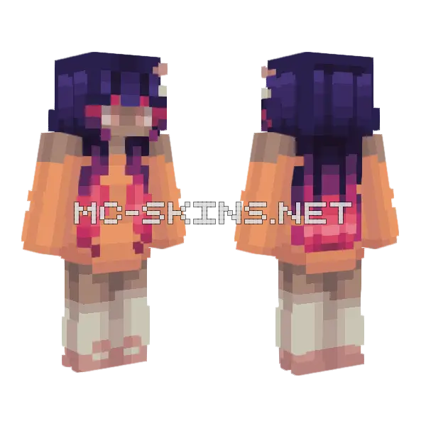 Royalty Pce Minecraft skin, front and back