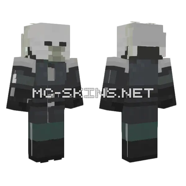 Rp Cca Recruit Minecraft skin, front and back