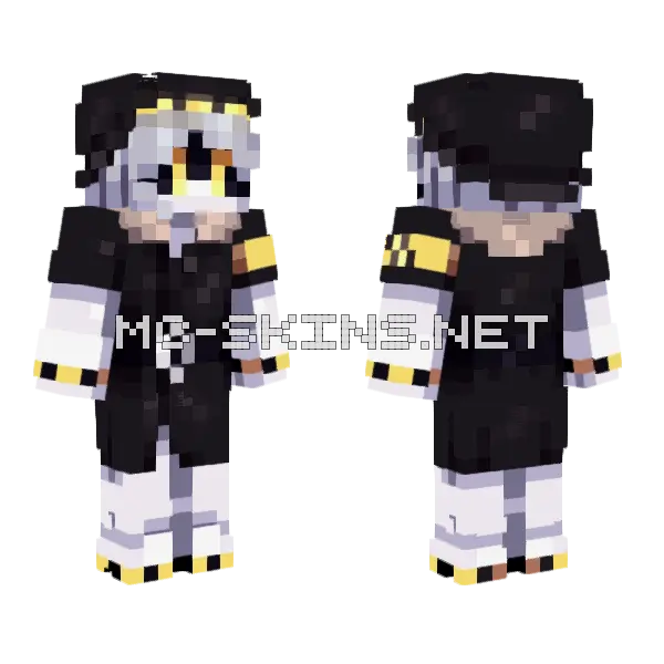 Rq Serial Designation N Minecraft skin, front and back