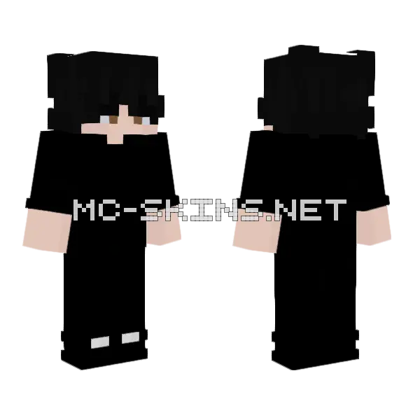 Ruankkkj Minecraft skin, front and back