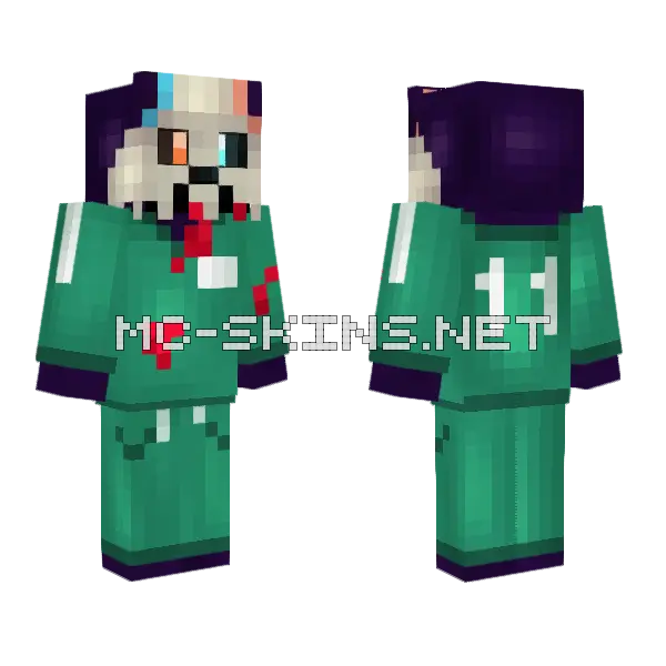 Rue Sg Minecraft skin, front and back