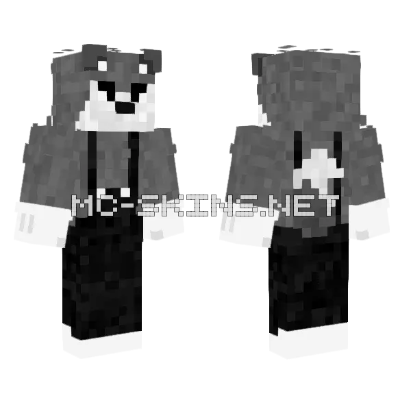 Ruffles Dx Minecraft skin, front and back
