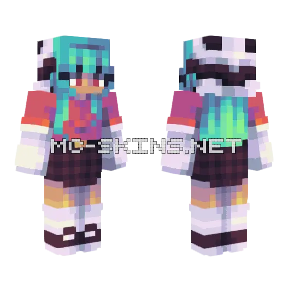 Ruietto Sf 22 Minecraft skin, front and back