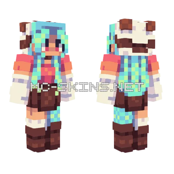 Ruietto Sfa3 Minecraft skin, front and back