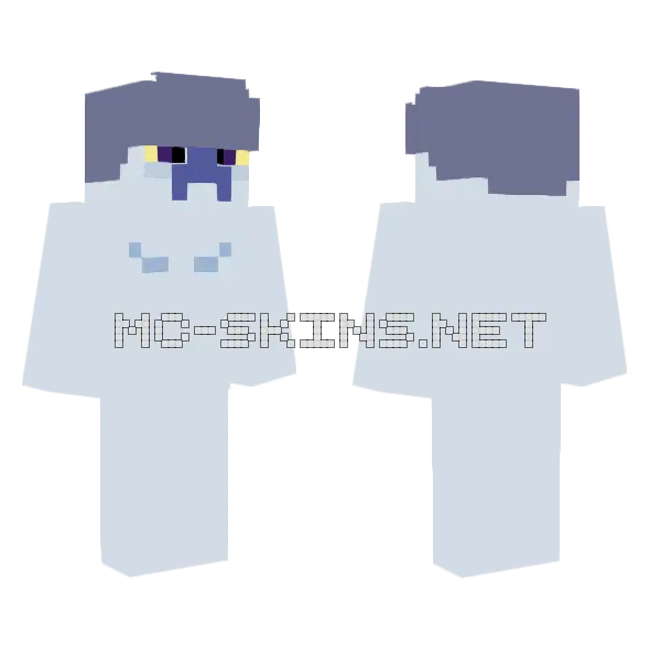 Rune Minecraft skin, front and back